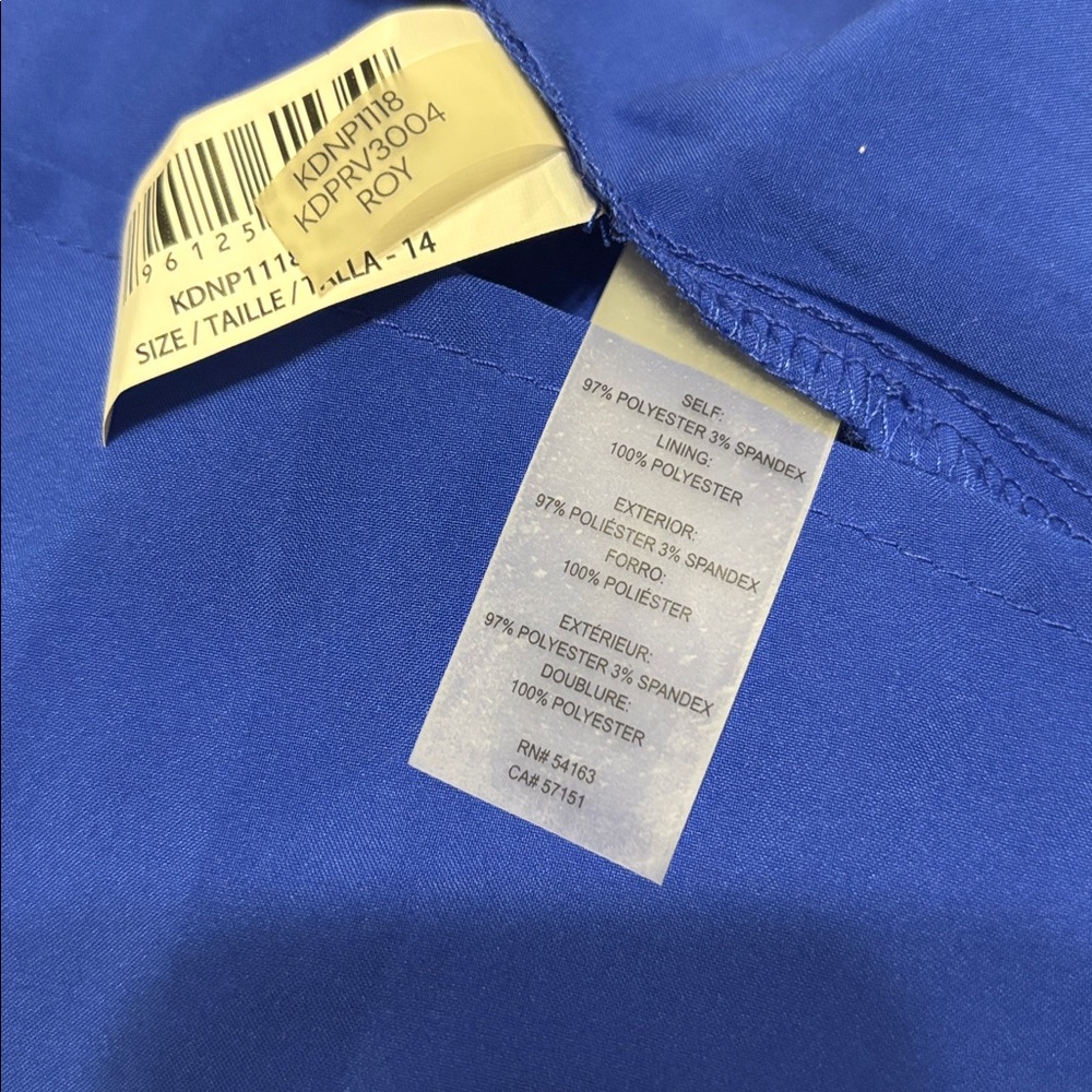 KENSIE💙EUC PLEATED FAUX HALTER COCKTAIL DRESS - Picture 10 of 15